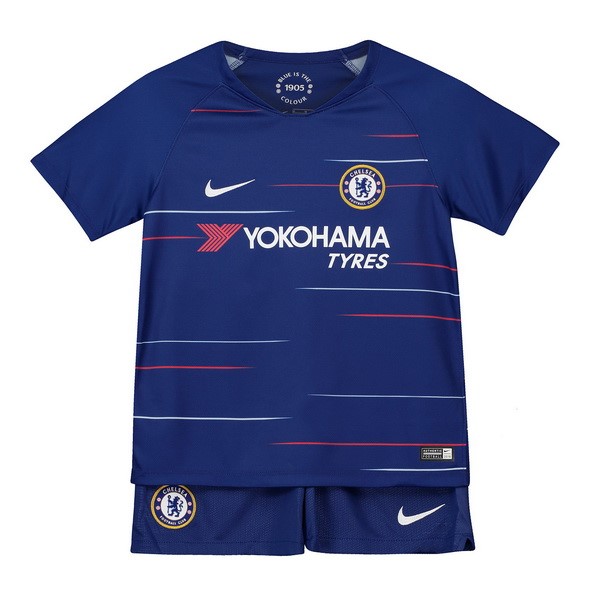 Maillot Football Chelsea Domicile Enfant 2018-19 Bleu